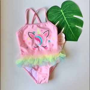 NWT Unicorn Swimsuit 🦄